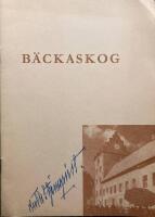 B&auml;ckaskog: Abbotar, kungar och excellenser Historisk rapsodi fr&aring;n B&auml;ckaskog
