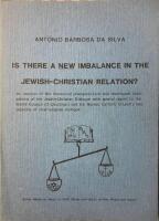 Is there a new imbalance in Jewish-Christian relations? An analysis of the theoretical presuppositions and theological implications of the Jewish-Christian dialogue in the light of [t]he World Council of Churches' and the Roman Catholic Church's conceptions of inter-religious dialogue.