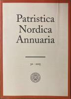 Patristica Nordica Annuaria. 30 2015
