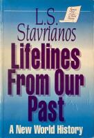 Lifelines From Our Past. A New World History