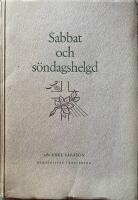 Sabbat och s&ouml;ndagshelgd
