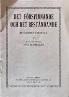 Det f&ouml;rsvinnande och det best&aring;ende. Ny&aring;rsbetraktelse