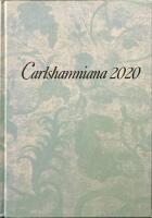 Carlshamniana 2020 &Aring;rg&aring;ng 35