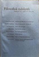 Filosofisk Tidskrift Nr 2 2013
