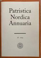 Patristica Nordica Annuaria. 28 2013