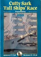 Cutty Sark Tall Ships Race Programtidning 1988 Karlskrona 5-9 juli, Mariehamn 23-26 juli