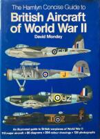The Hamlyn concise guide to British aircraft of World War II