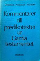 Kommentarer till predikotexter ur Gamla Testamentet