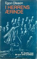 I Herrens Aerende E studie over de tolc sm&aring; profeter