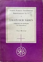 Lagen och N&aring;den. Utl&auml;ggning och studieplan till Galterbrevet