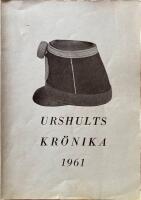 Urshults Kr&ouml;nika 1961