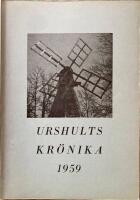 Urshults kr&ouml;nika 1959