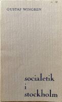  Socialetik i Stockholm