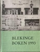 Blekingeboken 1993 &Aring;rg&aring;ng 71