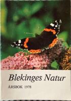 Blekinge Natur 1978 &Aring;rsbok