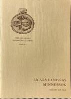 Ur Arvid Nissas Minnesbok, episoder och visor. 