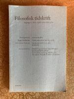  Filosofisk tidskrift nr 2. 2004 