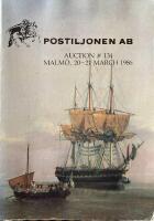 Postiljonen Auction 134 Malm&ouml; 2021 March 1986