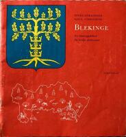 Blekinge. En hembygdsbok f&ouml;r tredje &aring;rskursen.