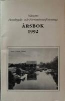  N&auml;sums Hembygds- och Fornminnesf&ouml;renings &Aring;rsbok 1992