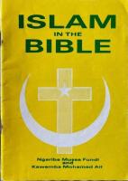 Islam in the Bible