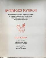 Sveriges kyrkor Gotland Konsthistoriskt inventarium Band IV H&auml;fte 4 Kr&auml;cklinge ting Nordv&auml;stra delen