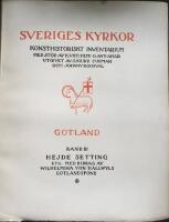 Sveriges kyrkor Konsthistoriskt inventarium - Gotland Hejde Setting - Band III 