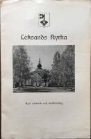 Leksands kyrka Kort historik och beskrivning
