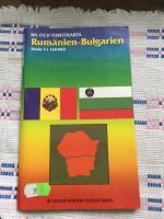 Bil och turistkarta Rum&auml;nien-Bulgarien Sakal 1:1 160 000