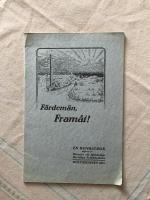 F&auml;rdem&auml;n fram&aring;t En kamratbok utgiven av eleverna vid J&ouml;nk&ouml;pings kristliga folkh&ouml;gskola H&ouml;stterminen 1923