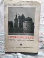 Svenska turistomr&aring;den 1. Ombergsbygden. Omberg- Vadstena- Alvastra .  