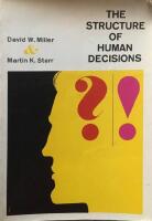 The Structure of Human Decisions