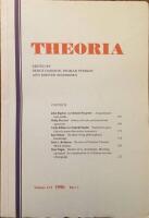 Theoria Volume 1 1990 parts 1 The Swedish Journal of Philosophy
