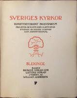 Sveriges kyrkor Br&auml;kne h&auml;rad och Listers h&auml;rad Konsthistoriskt Inventarium Nr 51.  Blekinge. Band II 