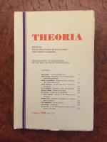  Theoria Volume 1 1984 parts 2-3 The Swedish Journal of Philosophy av  