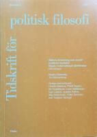 Tidskrift f&ouml;r politisk filosofi Nummer 1 1998