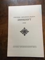 Sydsvenska ortnamnss&auml;llskapets &Aring;rsskrift 1926