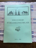 Norrahammars F&ouml;rsamlingsblad nr 16 - 1962