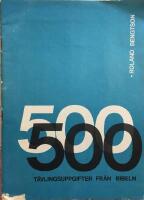 500 t&auml;vlingsuppgifter fr&aring;n bibeln