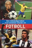Den n&ouml;dv&auml;ndiga boken med v&auml;rdel&ouml;st vetande om fotboll