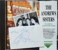 The Andrew Sisters in apple blossom time