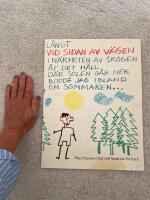 Långt vid sidan av vägen i närheten av skogen åt det håll där solen går ner bodde jag ibland om sommaren