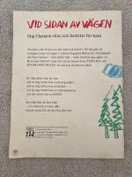 Långt vid sidan av vägen i närheten av skogen åt det håll där solen går ner bodde jag ibland om sommaren