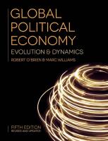 Global Political Economy: Evolution and Dynamics