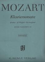  Mozart Klaviersonate A-dur