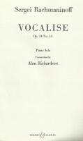 Vocalise, opus 34, No. 14