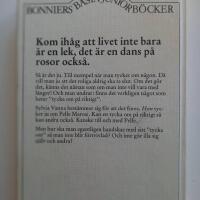 Om livet &auml;r dig k&auml;rt