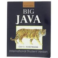 Big Java 4th Edition for Java 7 and 8 International Student Version