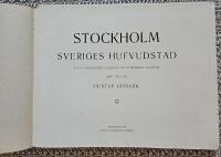 Stockholm Sveriges hufvudstad