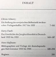 Beitr&auml;ge zur Geschichte des Buchwesens - Band IV